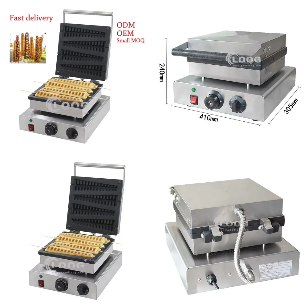 Heavy Equipment In Kitchen - Mesin Pembuat Waffle Listrik Komersial, Bahan