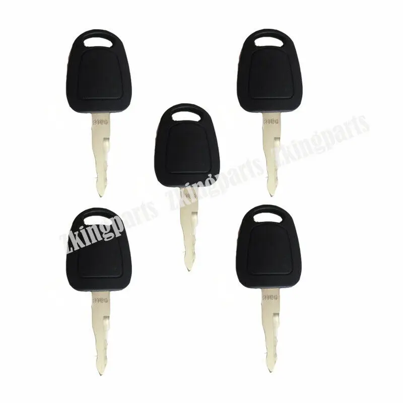 Heavy Equipment Keys - 5 buah kunci kontak alat berat