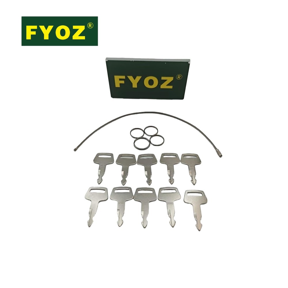 Heavy Equipment Keys - 10 Paket Kunci Pengapian Untuk Excavator