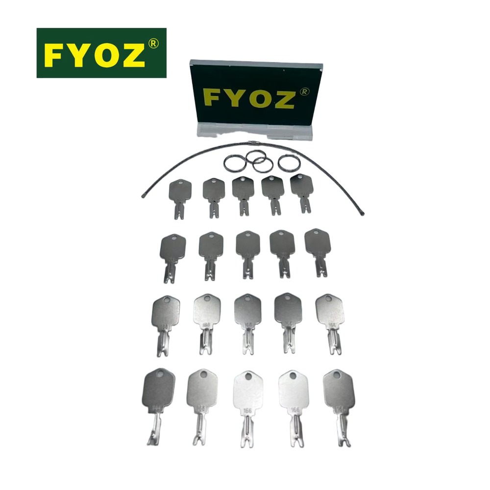 Heavy Equipment Keys - 20 Buah Kunci Forklift Untuk Clark/Yale/Hyster/Komatsu/Gradall/Gehl/Crown