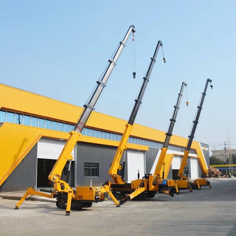 Heavy Equipment Handling - Crane Hidrolik 8T Tipe Spider, Mini