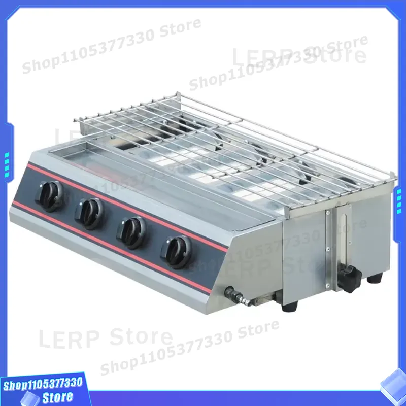 Heavy Equipment In Kitchen - Pemanggang BBQ Gas Stainless Steel Tanpa