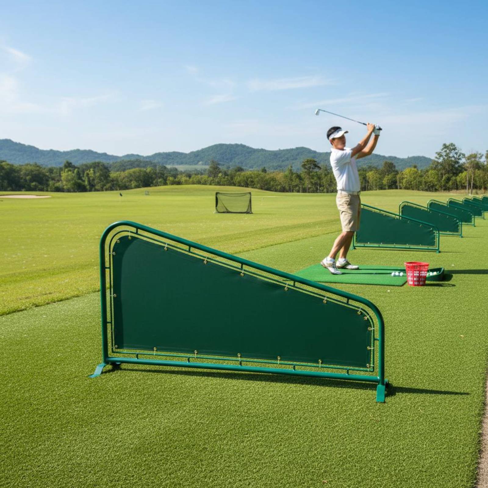 Pembatas Lapangan Golf Kanvas  - Heavy Equipment In ulasan dan harga