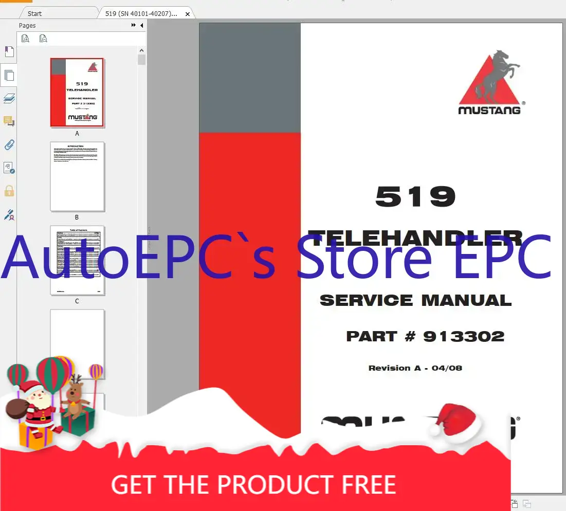 AutoEPC Mustang Mesin Alat Ber - Heavy Equipment Service ulasan dan harga