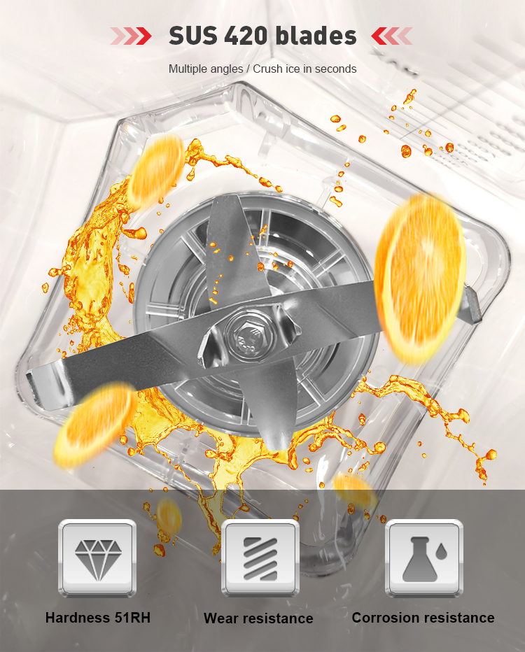 Blender Komersial Daya Tinggi  - Heavy Equipment In Kitchen ulasan dan harga