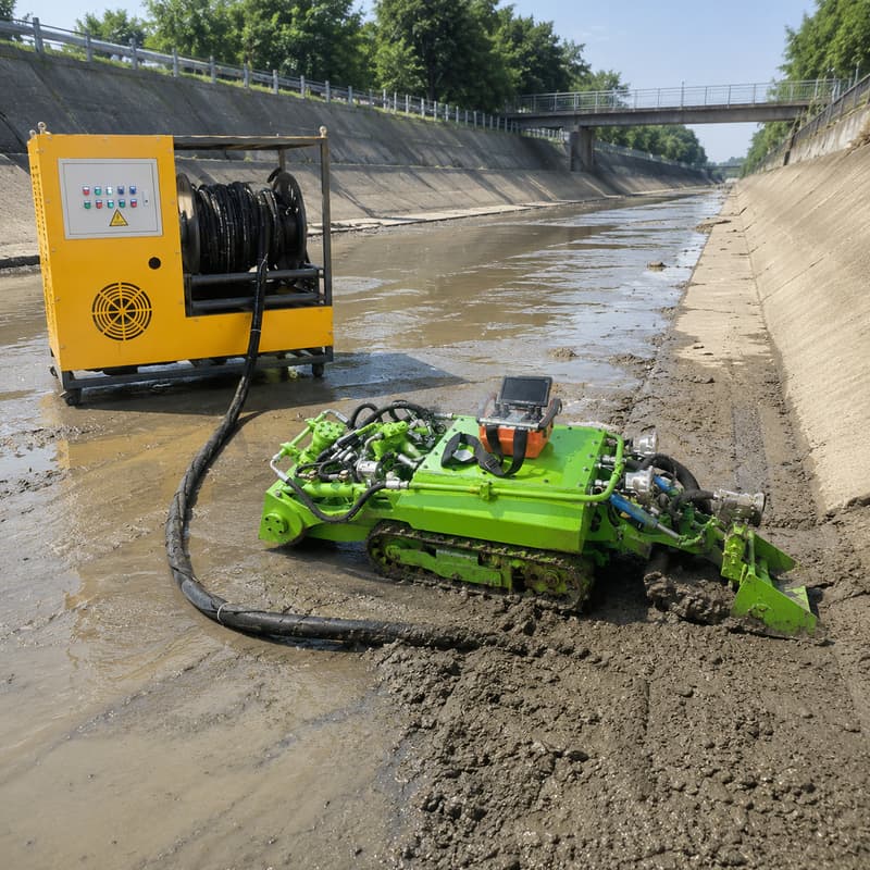 Robot Pembersih Crawler Tugas  - Heavy Equipment Service ulasan dan harga