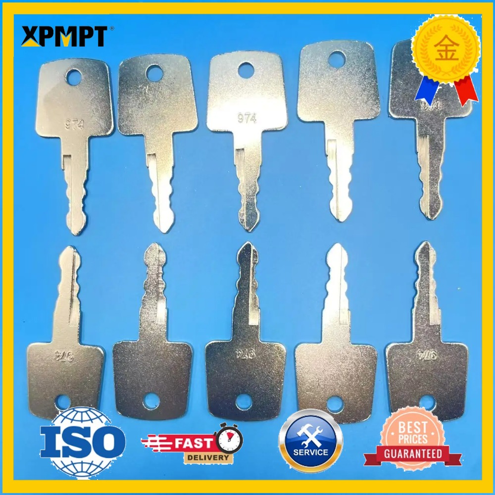 1/5/10pcs Kunci Pengapian Roll - Heavy Equipment Keys ulasan dan harga