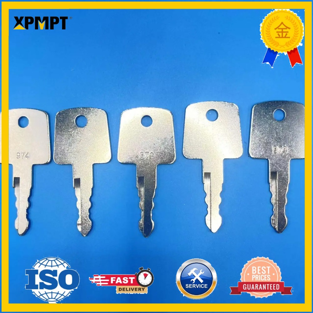 1/5/10pcs Kunci Pengapian Roll - Heavy Equipment Keys ulasan dan harga