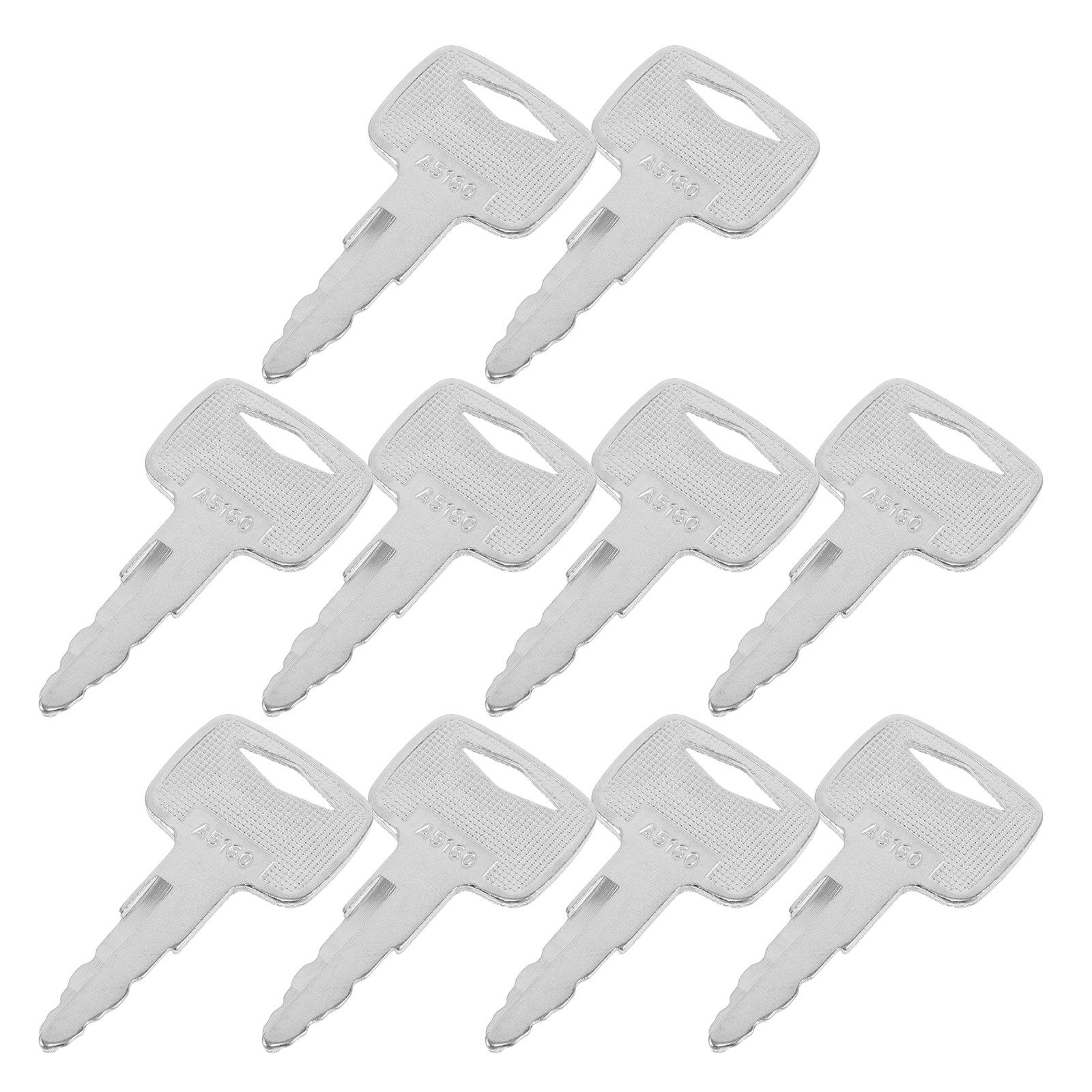 10Pcs Set Kunci Starter Forkli - Heavy Equipment Keys ulasan dan harga