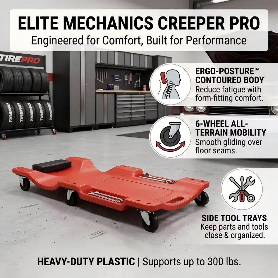 Alat Bantu Mekanik 6 Roda 40'' - Heavy Equipment Operation ulasan dan harga