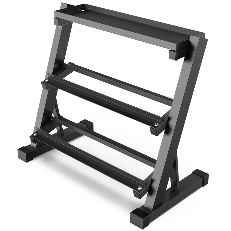 Rak Penyimpanan Dumbbell 3 Tin - Heavy Equipment In ulasan dan harga