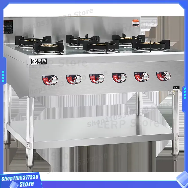 Kompor Gas 6 Tungku Komersial  - Heavy Equipment In Kitchen ulasan dan harga
