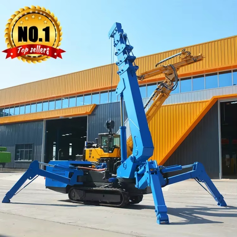 Crane Hidrolik 8T Tipe Spider, - Heavy Equipment Handling ulasan dan harga